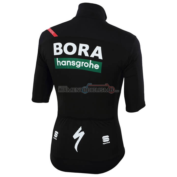Abbigliamento Ciclismo Bora Manica Corta 2018 Nero